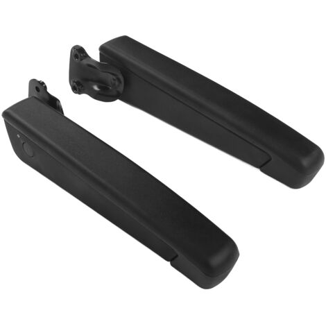 Accoudoir de siège auto réglable, anti-choc en mousse PU noir universel pour voitures et camions (1/5)