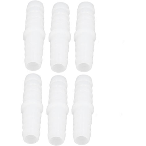 10 Pièces Raccord Droit en Plastique pour Tuyau, Jonction d'Égalisation à Barbe 9-9mm, Adaptateur de Raccordement (1/5)