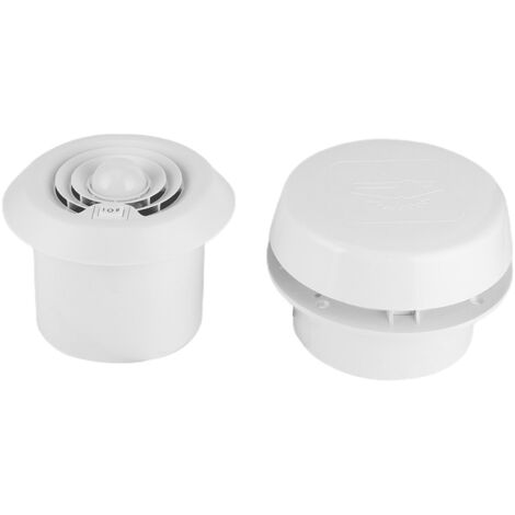 Ventilateur de Toit 12V 4000 tr/min avec LED et Grille Rond pour Camping-Car, Van et Caravane (1/5)
