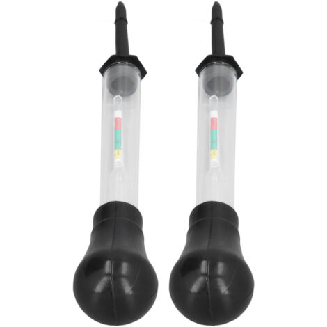 2 Pièces Jauge Hydromètre Électro-Hydraulique 1.100‑1.300 Outil de Mesure Ensemble Kit (1/5)