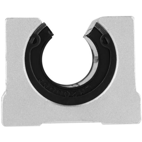 4 pièces Bloc Coulissant à Roulements Linéaires Ouverts SBR20UU pour Imprimante 3D CNC 20x39x11mm (1/5)