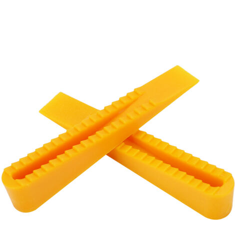 100 pièces de cales de nivellement pour carrelage, système de nivellement et espaceurs pour outils de pose (1/5)