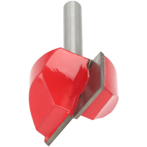 Fraise de défonçage pour dégagement des fonds, outil de coupe CNC pour machines de sculpture (6x25mm) (1/5)