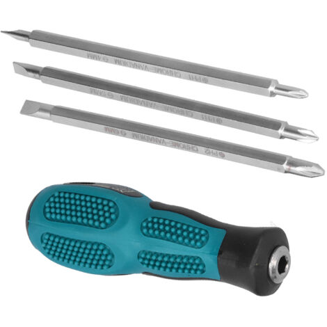 3 Pièces Embouts de Tournevis Cruciformes et Fendus Double Tête Usage Industriel Fournitures (1/5)