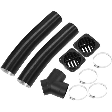 Tuyau de chauffage diesel 75mm pour voiture, kit de sortie d'air chaud et ventilation (1/5)
