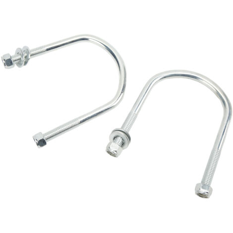 2 pièces U-bolt pour Ressort à Lames en Acier Allié, 4 Écrous, pour Club Car DS 1981 et + (1/5)
