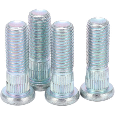 4 pièces Goujons de Roue Crantés 43mm Acier 90113SM1005 Compatible ACURA ACCORD ACTY CRAWLER