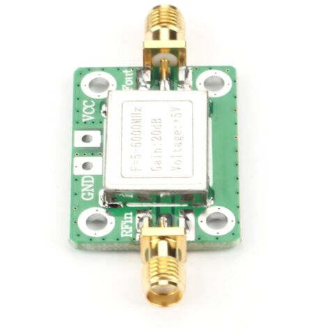 Amplificateur de Puissance RF Large Bande 5M-6GHz Gain 20dB avec Boîtier Blindé (1/5)