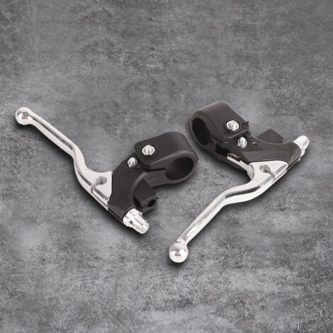 1 Paire de Levier de Frein Universel 22mm pour Moto Dirt Bike Mini 49cc
