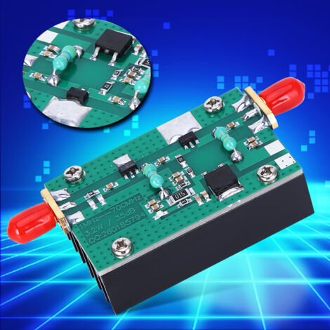 Amplificateur de Puissance RF 3.2W Émetteur Large Bande 1MHz-700MHz HF VHF UHF