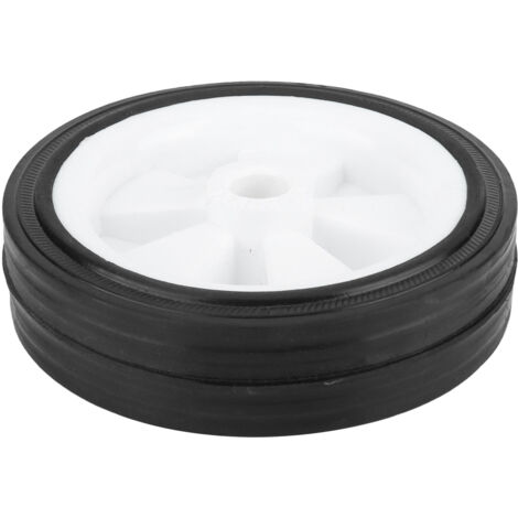 Roues pivotantes industrielles 5 pouces 13 trous silencieuses, capacité de charge élevée pour compresseurs d'air, mouvement stable. (1/5)