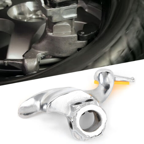 Tête de démontage pneu acier inoxydable 28mm avec patins de protection pour machine à pneus