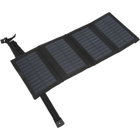 Panneau Solaire 20W Pliable USB 5.5V Monocristallin Portable pour Camping Randonnée Voyage (1/5)