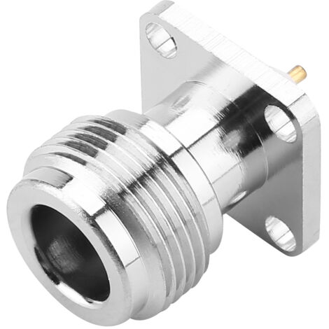 2 Pièces Connecteur RF Coaxial Femelle N-KFD-5N avec Bride 17.5x17.5 mm (1/5)