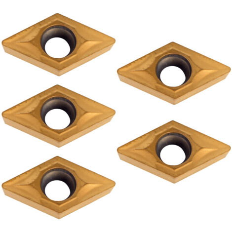 10 pièces plaquettes carbure CNC pour tour à métaux, outils de coupe avec boîte