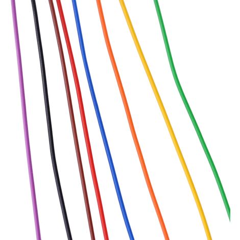 Câble de test en cuivre avec isolation colorée 8 fils, 250 m, modèle B‑30‑1000, multicolore (1/5)