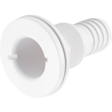 Raccord de coque 1‑1/4 po Blanc - Accessoire de raccordement pour bateau et marine (1/5)