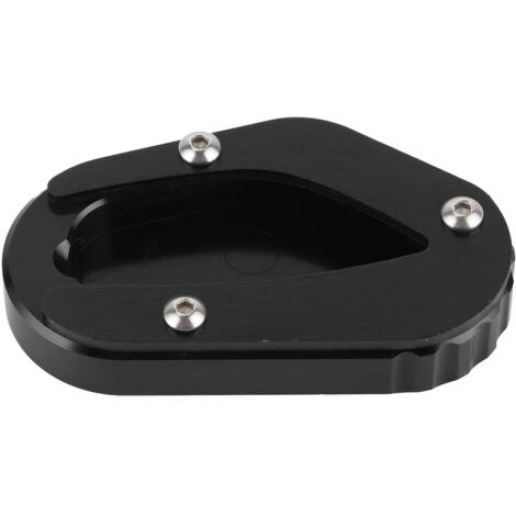 Plaque d'élargissement pour béquille latérale de moto, compatible TRIUMPH Bonneville T100 et T120, Noir (1/5)