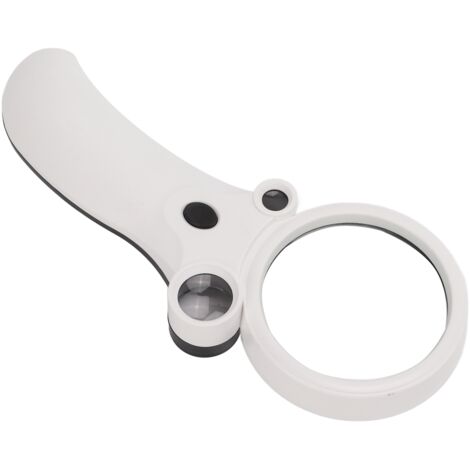 Loupe de Poche Lumineuse avec Zoom HD 2.5X-55X et Éclairage LED pour Lecture et Bricolage (1/5)