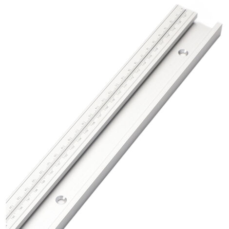 Glissière de Menuiserie avec Échelle pour Rail en T - Outil de Coupe d'Angle (1/5)