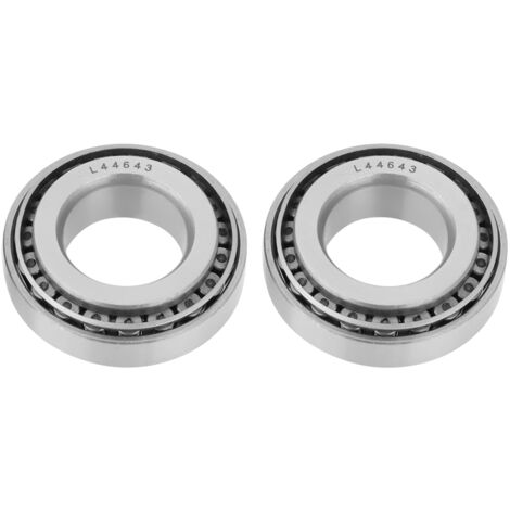 2 pièces Roulements à Rouleaux Coniques Haute Vitesse L44643 25x50.292x14.22mm (1/5)