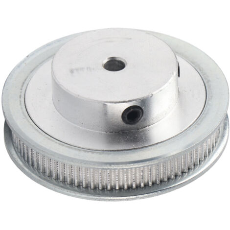 Poulie synchrone 2GT 80 dents, alésage 5/8/10/12/14mm pour courroie crantée 6mm de largeur, pas 5mm