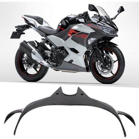 Cache-avant style fibre de carbone aérodynamique pour Kawasaki Ninja 250/400 2018-2020 (1/5)