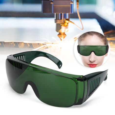 Lunettes de Protection Laser BACHIN, Filtre Vert pour Équipement Industriel et Sécurité Oculaire (1/5)