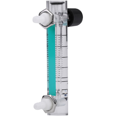 Débitmètre LZQ-5 2.5-25 LPM avec vanne de régulation pour oxygène/air/gaz (1/5)