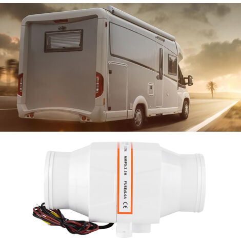 Ventilateur de cale marine 12V silencieux et puissant pour bateau, yacht et camping-car (3 pouces) (1/5)