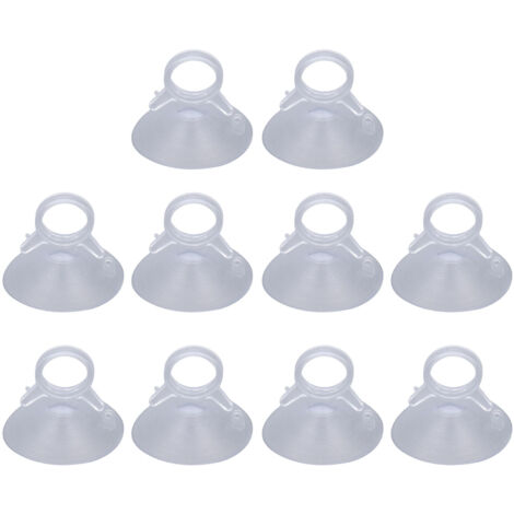 Ventouse pour pare-brise PVC transparente robuste avec anneau de traction pour panneau solaire et carrelage (1/5)