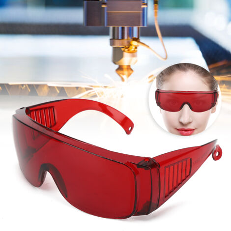 Lunettes de Protection Laser BACHIN - Filtre Rouge pour Équipement Industriel et Sécurité Oculaire (1/5)