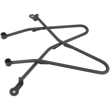 Support de sacoches pour Triumph Bonneville T100/Thruxton 900, support de fixation et protection, noir.