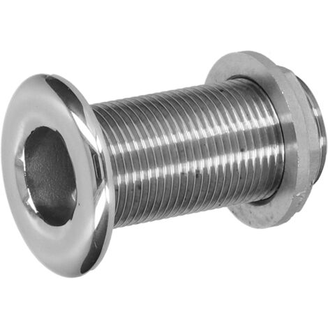 Sortie d'eau de coque en acier inoxydable 316 pour bateaux et yachts, raccord de vidange marin (1/5)