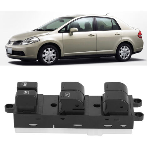 Interrupteur de levage de vitre pour Nissan Tiida C11 SC11 C11Z, pièce 25401-1JY0A (1/5)