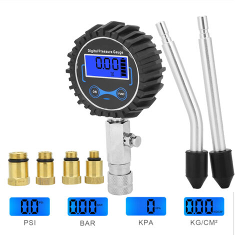 Jauge de pression numérique pour cylindre de moteur 3-300 PSI, kit de test et réparation (1/5)