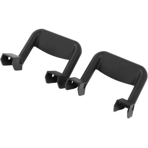 2 Pièces Marchepied Latéral pour Chevrolet Avalanche 2002-2013 - Alliage d'Aluminium Noir (1/5)