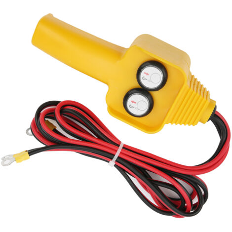Télécommande Filaire Treuil 12V avec Bouton‑Poussoir pour Cabestan 1500‑5000 lbs (1/5)