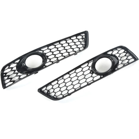 Grille de phare antibrouillard avant noir brillant, pièce de rechange gauche droite pour Audi A3 8P (2009-2013), référence 8P0807682D (1/5)