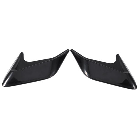 2x Prise d'Air Décorative pour Capot de Voiture, Ventilateur de Flux Universel Noir à Monter Soi-Même (1/5)