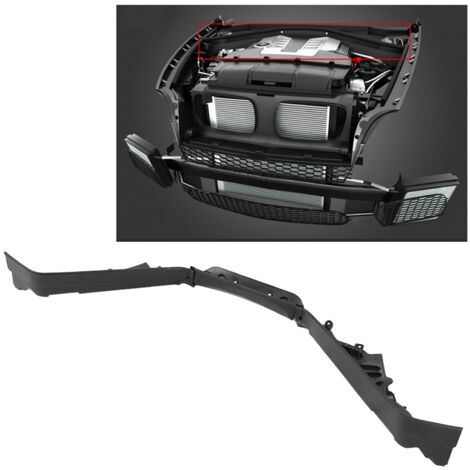3 pièces Panneau de Séparation Compartiment Moteur Supérieur 51717169419 Compatible BMW X5 X6 E70 E71 E72 (1/5)
