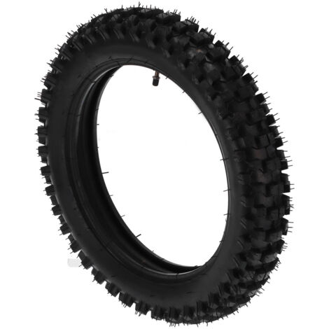 Chambre à air 90/100-14 universelle pour moto tout-terrain et dirt bike, kit accessoire (1/5)