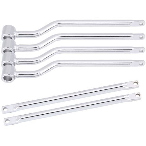 Kit de supports de sacoches pour moto Honda Suzuki Yamaha Kawasaki, en argent
