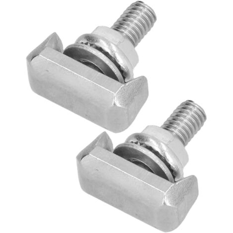 2 pièces Bornes de Batterie T-Boulons Acier Inoxydable pour Chevrolet 19116852 (1/5)