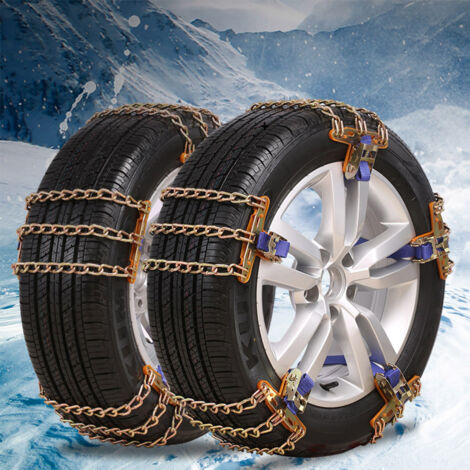 Chaînes à Neige pour Voitures, SUV et Camions - Antidérapantes et Antiglisse (1/5)