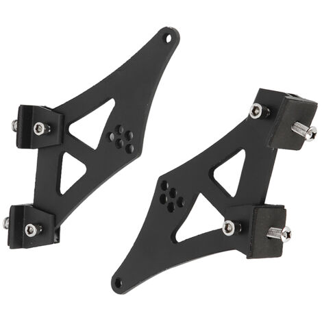 Aileron arrière universel 5" en alliage d'aluminium CNC pour voiture, supports de montage sur coffre style racing. (1/5)