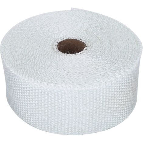 Ruban isolant thermique blanc haute température 33FT pour échappement auto moto (1/5)