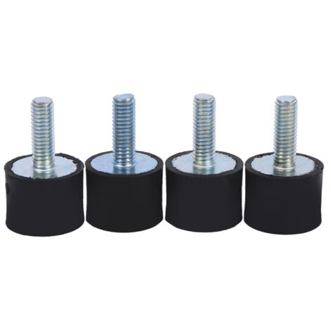 4 Silentblocs Antivibration en Caoutchouc pour Absorber les Chocs M6 (1/5)