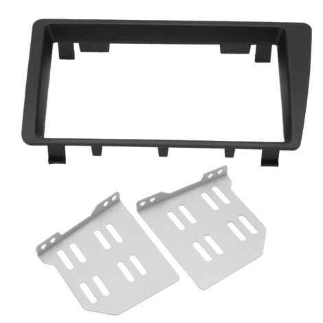Cadre Radio 2 Din pour Honda Civic 2001-2005, Facia de Tableau de Bord Gauche, Kit de Montage Stéréo