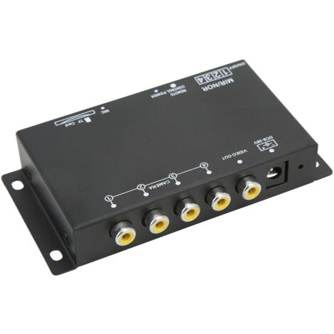 Enregistreur Vidéo Numérique 4 Canaux 720P DC9‑36V Mini MDVR Universel pour Camping‑Car Camionnette (1/5)